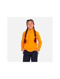 Mikina ROSSIGNOL Girl 1/2 Zip Fleece žlutá