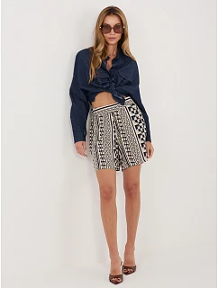 Szorty model 22089433 granatowy - FPrice