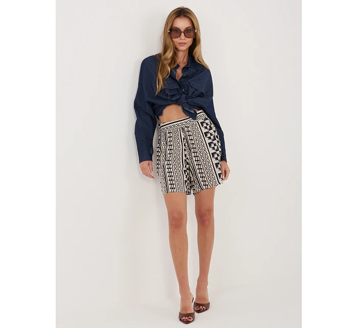 Szorty model 22089433 granatowy - FPrice