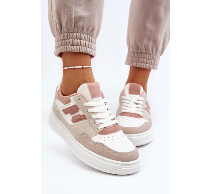 Dámské béžové nízké tenisky Regines Dámské béžové nízké tenisky Regines