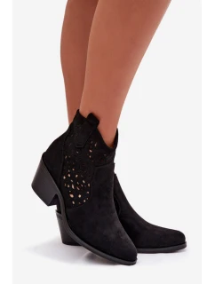 Boty na podpatku  model 224425 Step in style