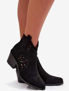 Boty na podpatku  model 224425 Step in style