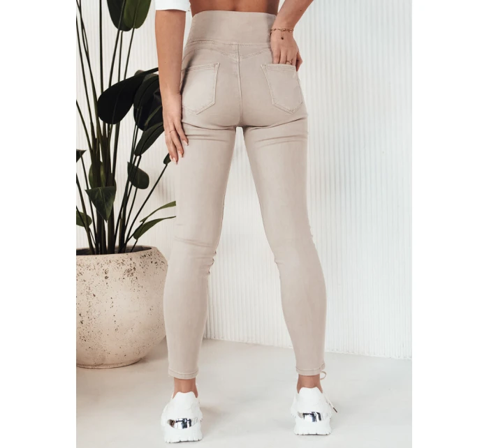 Dámské džínové kalhoty ALTET beige FashionStreet UY1904 Dámské džínové kalhoty ALTET beige FashionStreet UY1904