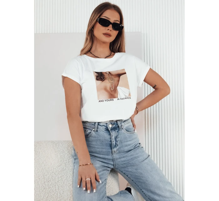 FALCI dámské tričko bílé FashionStreet RY2398