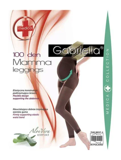 Těhotenské kotníkové legíny 173 100 den  model 7402729 - Gabriella