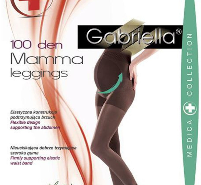Těhotenské kotníkové legíny 173 Mamma 100 den hazel - GABRIELLA