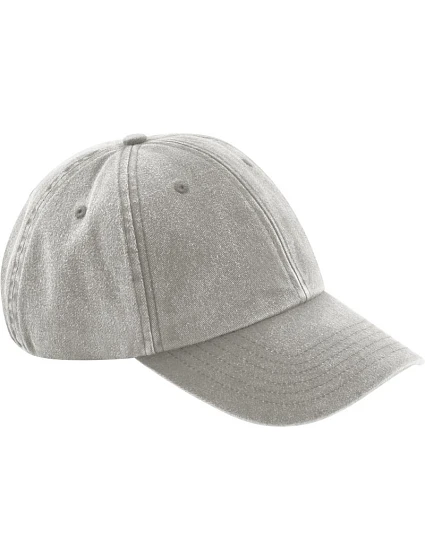 Beechfield B 655 6 panelová nízkoprofil kšiltovka "Vintage" 53.0655 vintage grey Beechfield B 655 6 panelová nízkoprofil kšiltovka "Vintage" 53.0655 vintage grey