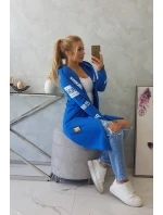 Transparentní chrpová modř