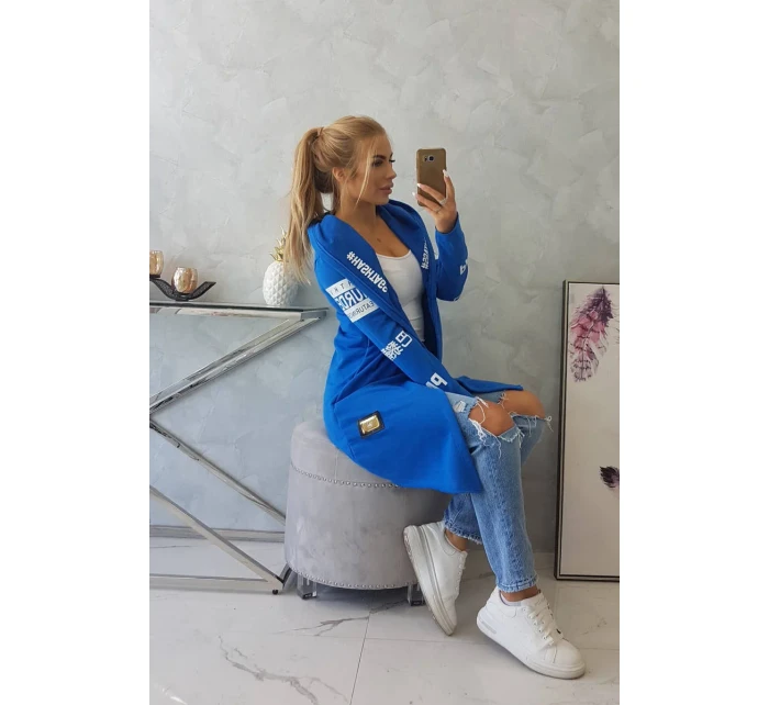 Transparentní chrpová modř