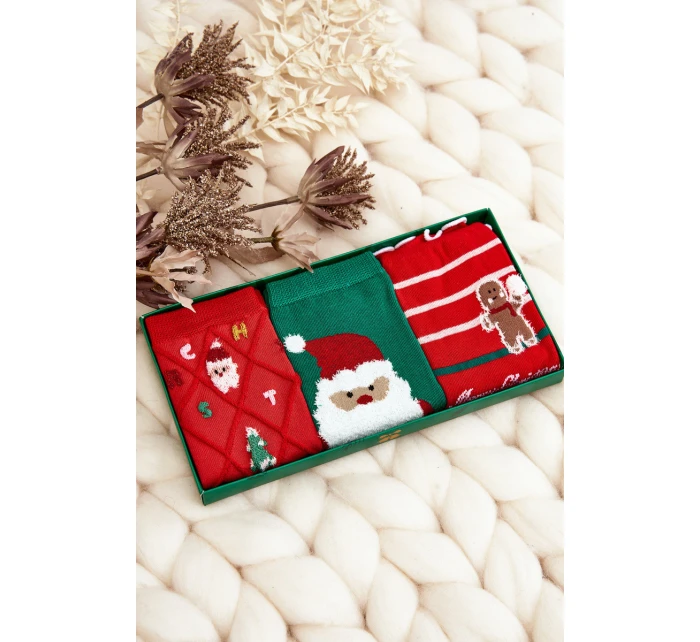 Vánoční sada model 21643982 ponožek - Aura.via
