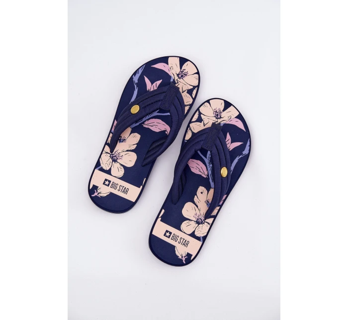 Dámské Pěnové Žabky Big Star model 21692224 Tmavě Modré - Big Star Shoes