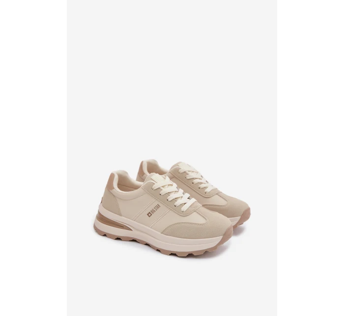 Dámské sportovní tenisky Big Star TT274876 HI-POLY SYSTEM Béžové