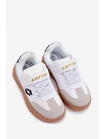 Dětské tenisky na suchý zip Bílé model 22101595 - Big Star Shoes Dětské tenisky na suchý zip Bílé model 22101595 - Big Star Shoes