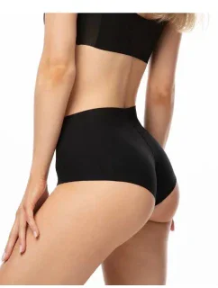 Dámské kalhotky Infinity Boyshort Maxi Černá - Julimex