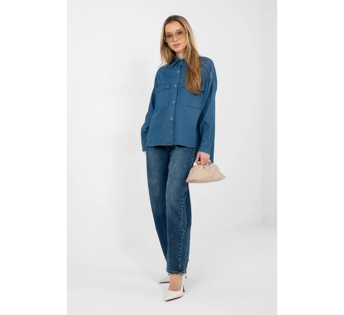 Košile s dlouhým rukávem  model 224204 Italy Moda