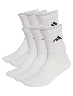 Ponožky adidas Cushioned Crew Essentials 6p bílé KE5498