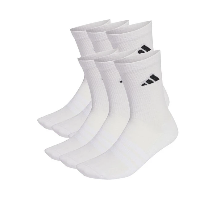 Ponožky adidas Cushioned Crew Essentials 6p bílé KE5498