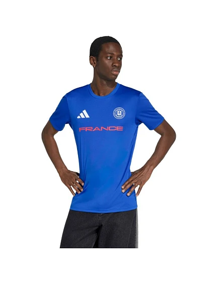 Pánské tričko adidas France 26 Jersey blue KH2312 pánské Pánské tričko adidas France 26 Jersey blue KH2312 pánské