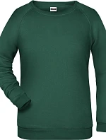Daiber JN 793 Dámská raglánová mikina 02.0793 dark green
