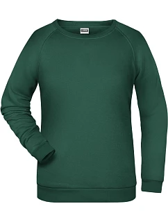 Daiber JN 793 Dámská raglánová mikina 02.0793 dark green