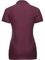 Dámské elastické piqué polo 10. burgundy model 22473827 - Russell Athletic Dámské elastické piqué polo 10. burgundy model 22473827 - Russell Athletic