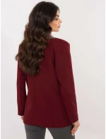 Marynarka DHJ MA model 20686478 bordowy - FPrice Marynarka DHJ MA model 20686478 bordowy - FPrice