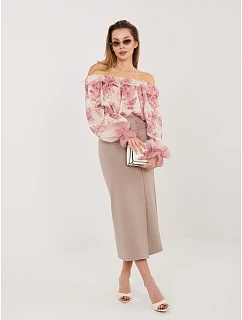 Spódnica IT SD  ciemny bezowy model 22042598 - FPrice