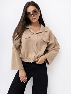 Kurtka MI KR model 22346040 camelowy - FPrice