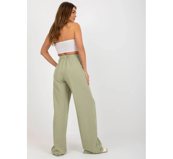 Kalhoty TW SP BE AZ100.78P pistácie