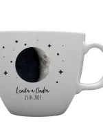 Personalizovaný MEGA XXL keramický hrnek 1000 ml s měsíční fází