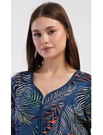 Dámské domácí šaty s tříčtvrtečním rukávem Barbara Dámské domácí šaty s tříčtvrtečním rukávem Barbara