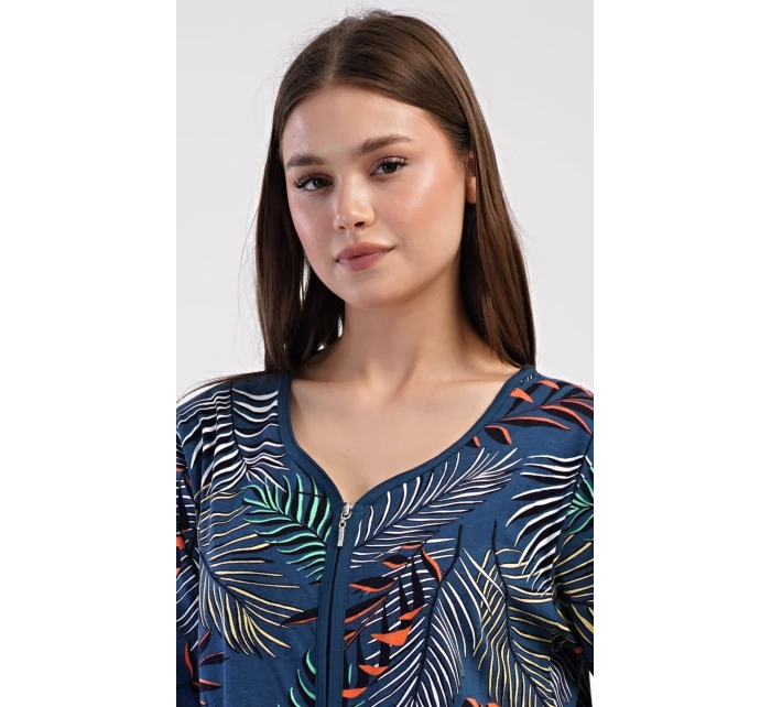 Dámské domácí šaty s tříčtvrtečním rukávem Barbara Dámské domácí šaty s tříčtvrtečním rukávem Barbara