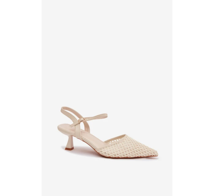 Sandály na podpatku  model 225215 Step in style