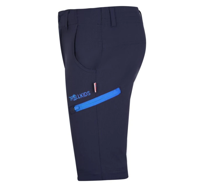 Trollkids Dětské kalhoty Kjerag se zipem chlapec/dívka námořnická modrá/středně modrá (177-117)