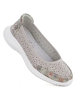 Dámská prolamovaná kožená obuv béžová S.Barski model 22081720 - Hikvision Dámská prolamovaná kožená obuv béžová S.Barski model 22081720 - Hikvision