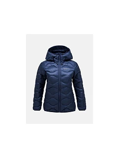 Dámská péřová bunda Down Hood Jacket blue model 22152039 - Peak Performance
