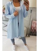 Modrá bunda s potiskem Modrá bunda s potiskem