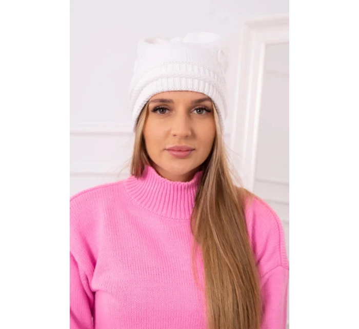 Dámská čepice Kaja K339 bílá Dámská čepice Kaja K339 bílá