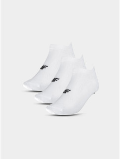 Dámské sportovní ponožky pod kotník (3Pack) 4F - bílé