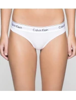 Tanga F3786E-100 bílá - Calvin Klein