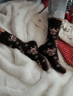 Pánské vánoční ponožky Smiling reindeer 1290.033