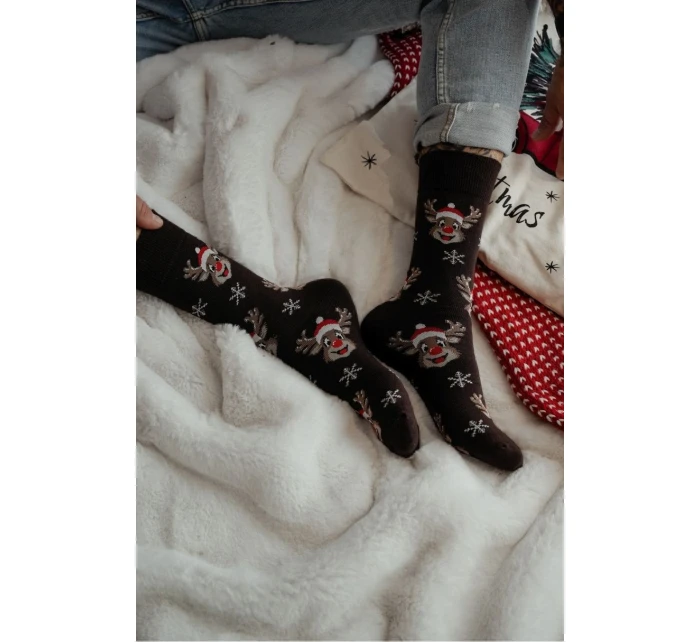 Pánské vánoční ponožky Smiling reindeer 1290.033