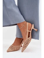 Sandály na podpatku  model 225225 Step in style