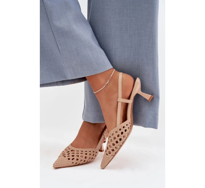 Sandály na podpatku  model 225225 Step in style