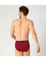 Pánské slipy Start Midi C2P box - BLUE - DARK COMBINATION - kombinace modré M008 - SLOGGI Pánské slipy Start Midi C2P box - BLUE - DARK COMBINATION - kombinace modré M008 - SLOGGI