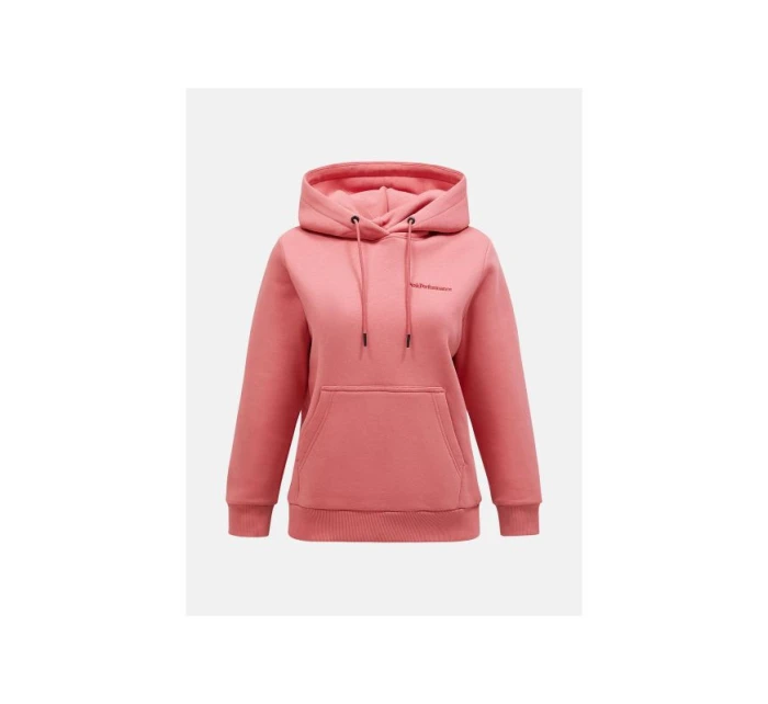 Peak Performance W Original Small Logo Hoodie pink
