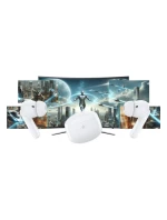 Bezdrátová sluchátka GIEWONT RealSound PRO ANC ENC GWS800-2 White