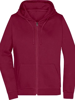 JN 755 Dámská mikina s kapucí model 22489489 wine - Daiber