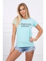 Limitovaná edice halenky mint+black Limitovaná edice halenky mint+black