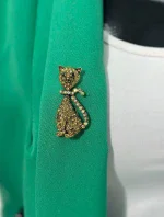 Brož  zlatá barva model 18754341 - K-Fashion